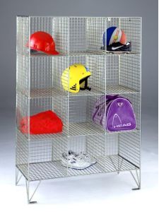 Wire Mesh Compartment lockers